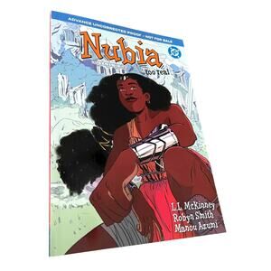 DC Nubia Too Real Paperback Book McKinney Smith Axumi Uncorrected Proof